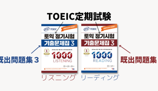 韓国で出版されているTOEICの過去問の買い方。最新版はどれ？